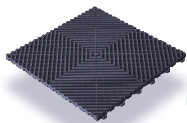 Dalles clip grises 39,5 x 39,5 x 1,8 cm