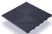 Klickfliesen grau 39,5 x 39,5 x 1,8 cm