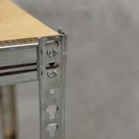 Werkbank mit Lochwand & Sichtlagerkästen – stabil, übersichtlich & flexibel