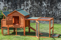 Gallinero, con área de ejercicio