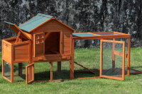 Gallinero, con área de ejercicio