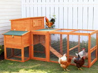 Chicken coop with run