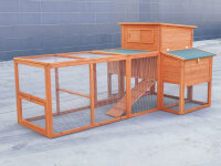 Chicken coop with run