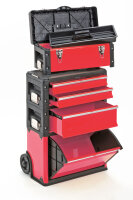 Trolley na narzędzia, 4-funkcyjne 1k.1.2.1 czerwony