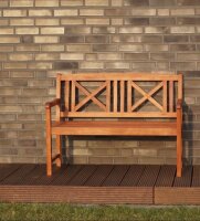 Gartenbank Adriano, Sitzbank, 2-Sitzer