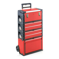 Wózek narzędziowy, 4-krotny 1k.2.2.1 Comfort czerwony