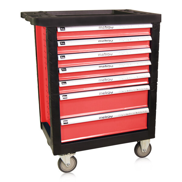 Carro de taller, rojo