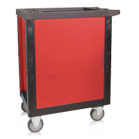 Carrello da officina, rosso