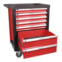 Carrello da officina, rosso