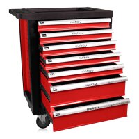 Carrello da officina, rosso