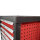 Workshop trolley, red