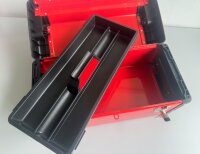 Caja de herramientas, Trolley Top-Box Comfort roja