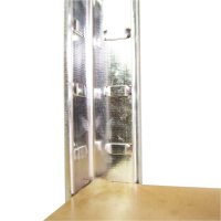 SET 2x Zware Lastenrek 80 x 40 x 160 cm, MDF Plank