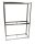 Étagère à pneus pour 8 pneus, 120 x 40 x 180 cm galvanisé