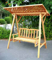 Balançoire Hollywood en bois