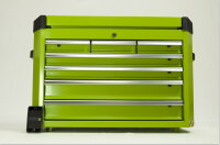 Caja de herramientas, accesorio, serie profesional, verde