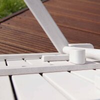 Balcony Set, Bistro Set Table with 2 Chairs, White