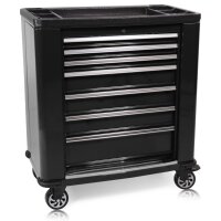 Carrello per attrezzi con sportelli laterali Pro Serie nero