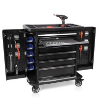 Tool Cart Side Flaps Pro Series Black