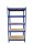 Heavy Duty Rack, 90 x 40 x 180 cm, painted blue