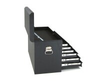 Cassettiera per utensili con 6 cassetti S47 nera