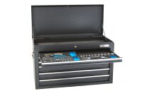 Skrzynka narzędziowa z 6 szufladami S47 czarna