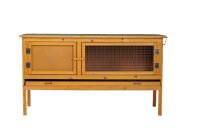 Rabbit Hutch Small Animal House 116 x 66 x 45 cm
