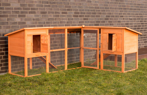Chicken coop with run, rabbit hutch, small animal house