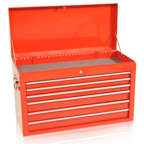 Boîte à outils avec 6 tiroirs S47 rouge