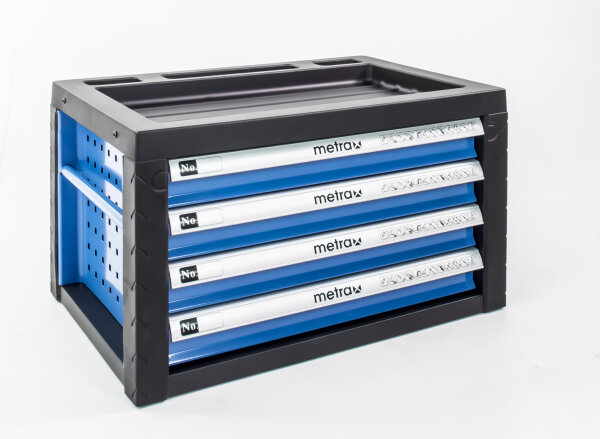 Tapa, caja de herramientas para carro de herramientas, azul