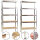 Set of 2 Heavy Duty Shelves 90 x 40 x 180 cm, MDF Shelf