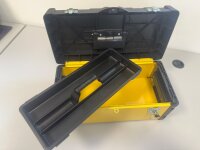 Werkzeugkasten, Trolley Top-Box gelb