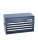 Toolbox, attachment, large, with 6 drawers, blue