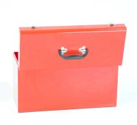 Werkzeugkiste, standard, 3 Schubladen, rot