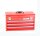 Toolbox, standard, 3 drawers, red