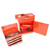 Carrello degli attrezzi con sovr costruzione S10 rosso