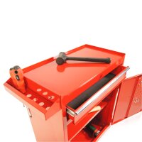 Carro de herramientas con accesorio S10 rojo
