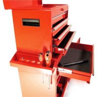Carro de herramientas con accesorio S10 rojo