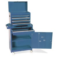 Carrello attrezzi con accessorio S10 blu