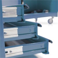 Werkplaatswagen met opzet S10 blauw