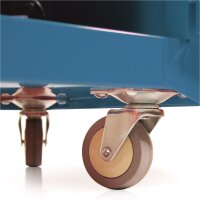 Werkplaatswagen met opzet S10 blauw