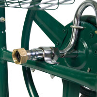 Carrete de manguera, metal