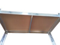 SET 10x Schwerlastregal 80 x 40 x 160 cm, MDF bund