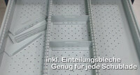 Werkzeugschrank, Schubladenschrank 7 Schubladen, grün