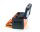Boîte à outils, 2 tiroirs orange