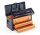 Toolbox, 2 drawers orange