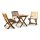 Childrens Furniture Child Seat Children Set Garden Furniture, Acacia Hardwood