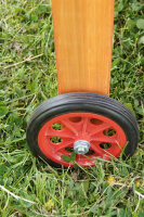 Zandbak met overdekt speelterras