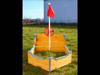 Sandkasse, Sandkassebåd, Båd, Skib, Sandbox, Sandkasse
