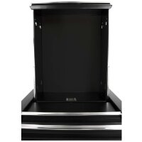 Armoire à outils noire, étroite, 7 tiroirs